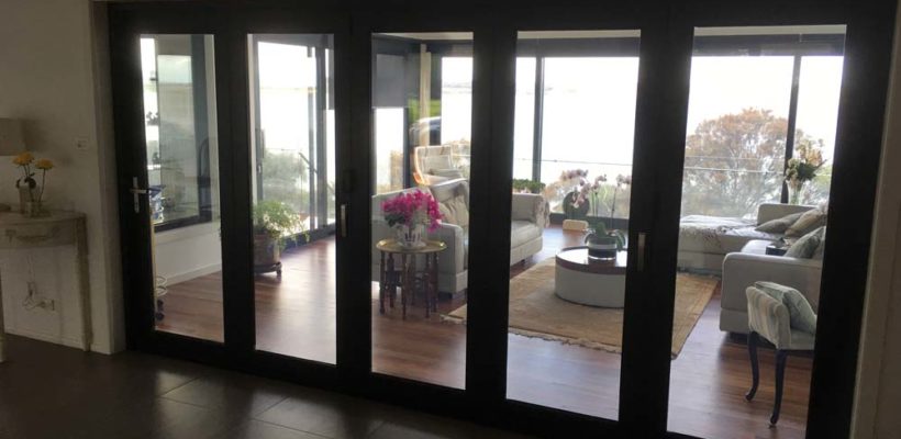 730 Thermal Heart 5 Panel Bi Fold Residenital Aluminium Doors