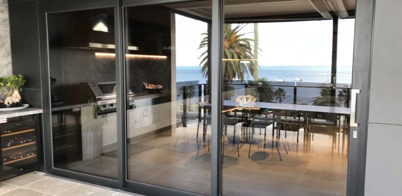 Residential Aluminium Sliding Doors At Geelong's Eastern Beach